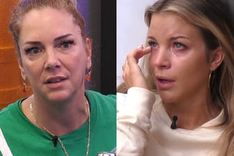 "Promi Big Brother": Danni Büchner und Ina Aogo geraten aneinander.