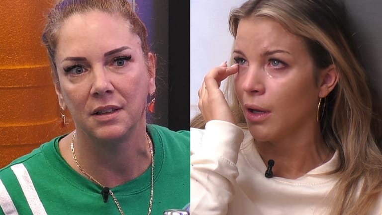 "Promi Big Brother": Danni Büchner und Ina Aogo geraten aneinander.