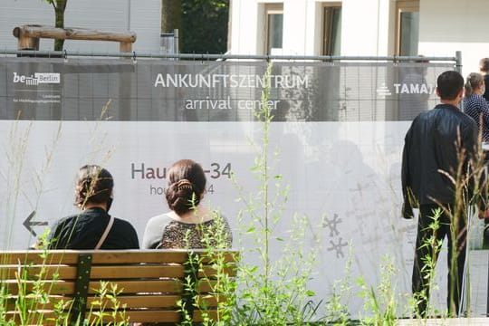 Situation im Ankunftszentrum