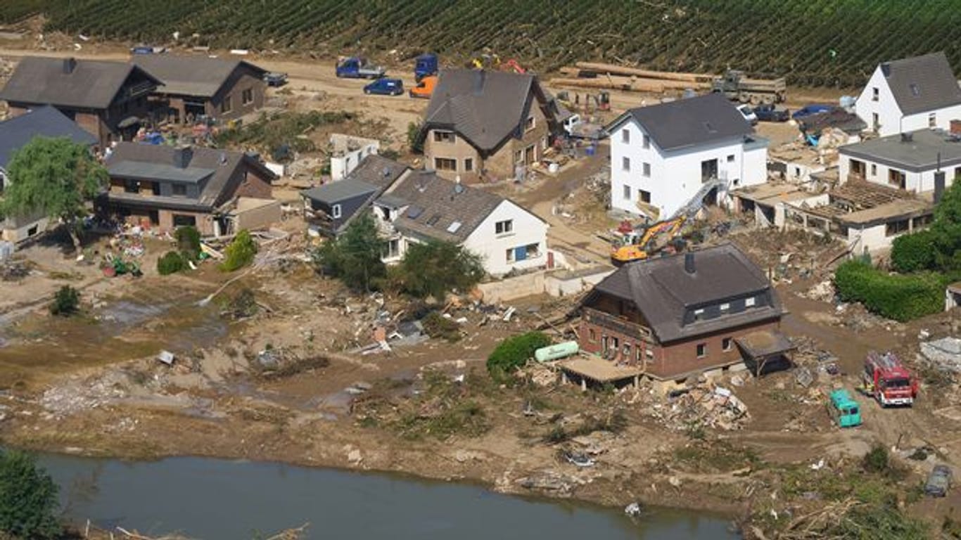 Nach dem Unwetter in Rheinland-Pfalz