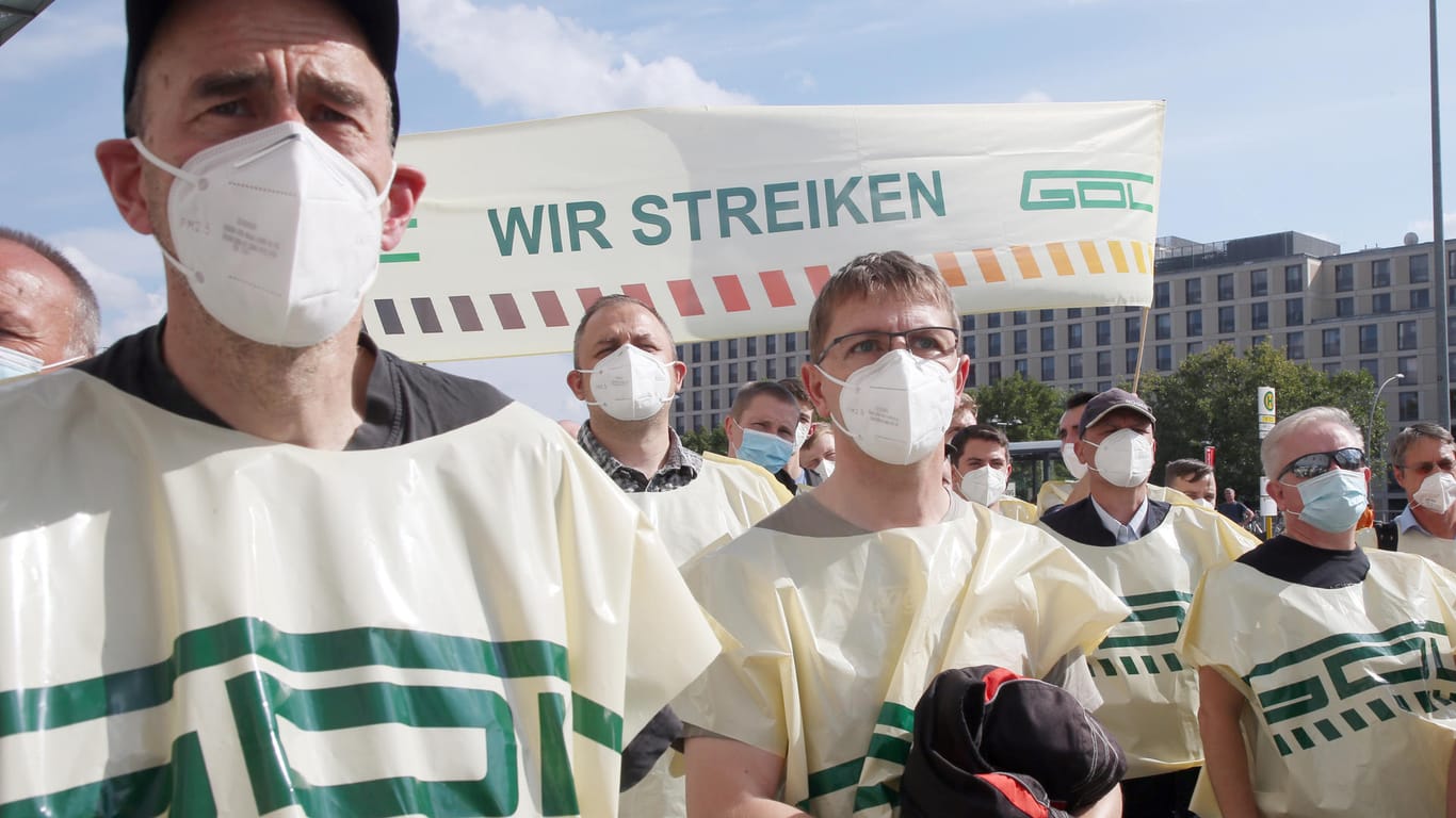 Bahnstreik: Die GDL hatte ihre Mitglieder zum Streik bei der Deutschen Bahn aufgerufen.