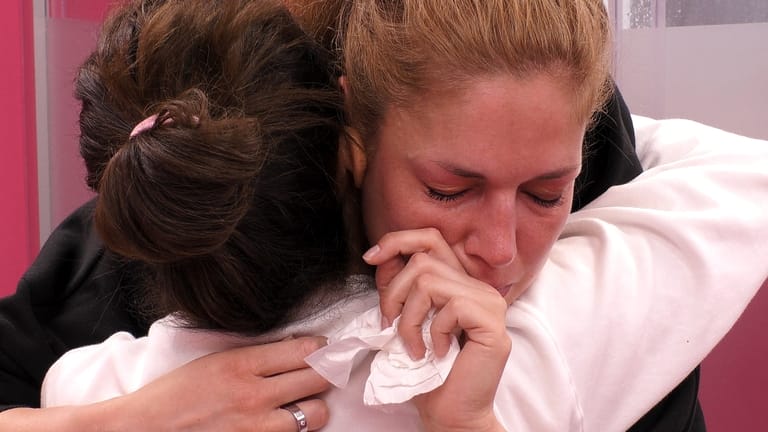 "Promi Big Brother": Auch bei Kandidatin Marie Lang flossen die Tränen.