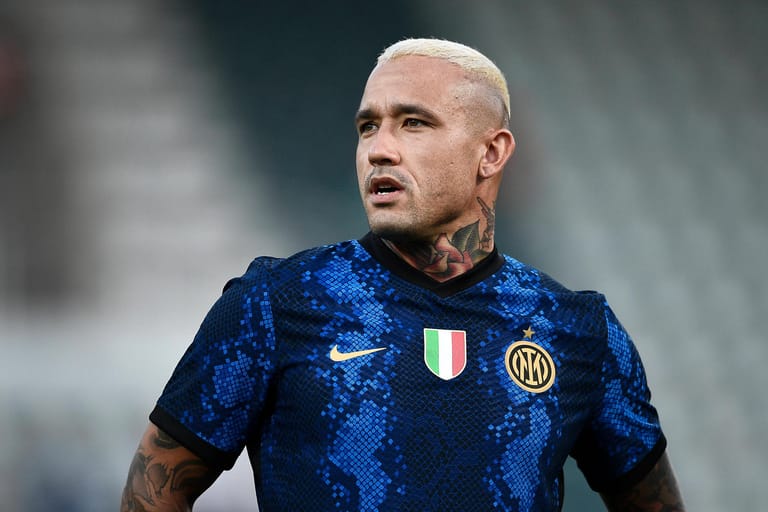 FC Lugano v FC Internazionale - Friendly Radja Nainggolan of FC Internazionale looks on prior to the pre-season friendly