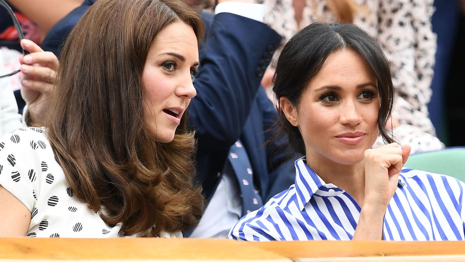 Herzogin Kate und Herzogin Meghan: Die britische Boulevardpresse sagte den beiden Frauen von Anfang an ein schlechtes Verhältnis zueinander nach. Herzogin Kate und Herzogin Meghan: Die britische Boulevardpresse sagte den beiden Frauen von Anfang an ein schlechtes Verhältnis zueinander nach.