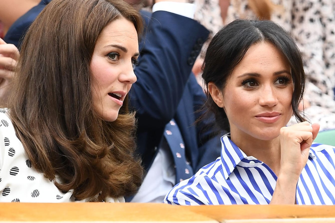 Herzogin Kate und Herzogin Meghan: Die britische Boulevardpresse sagte den beiden Frauen von Anfang an ein schlechtes Verhältnis zueinander nach.