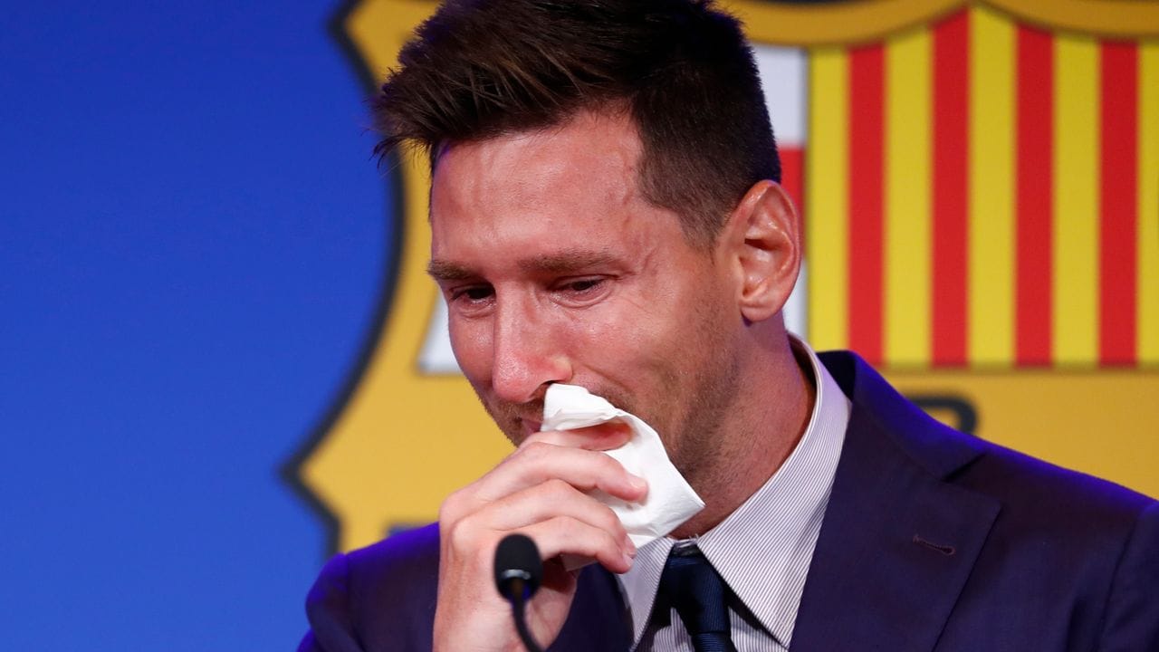 Lionel Messi verließ den FC Barcelona und die spanische Liga. Lionel Messi verließ den FC Barcelona und die spanische Liga.