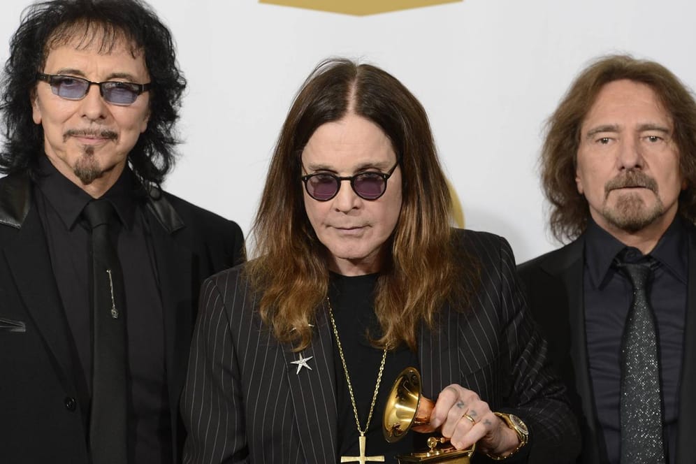 Sie waren Teil der finalen Version von Black Sabbath (v.l.): die Originalmitglieder Tony Iommi, Ozzy Osbourne und Geezer Butler.