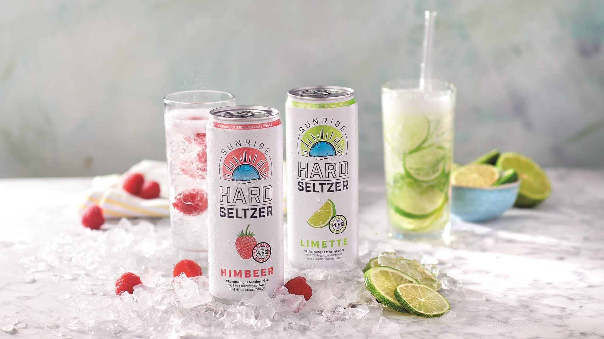 Hard Seltzer: Lidl brachte als erster Discounter in Deutschland Hard Seltzer in die Filialen.