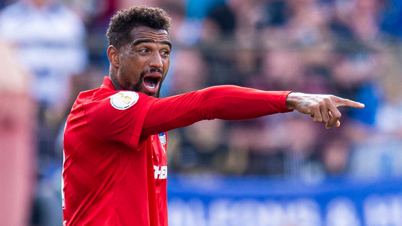 Prince Boateng: Der neue Leitwolf der Berliner. Prince Boateng: Der neue Leitwolf der Berliner.