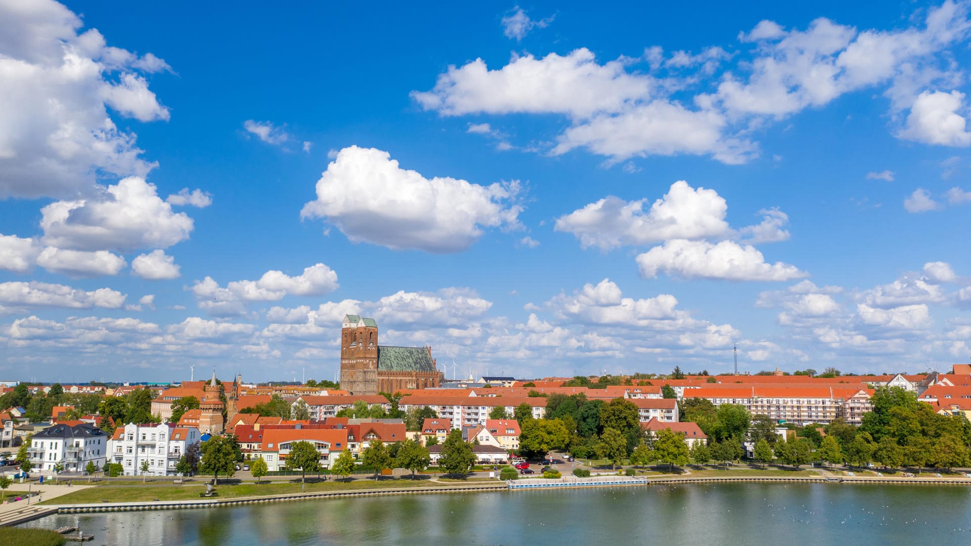 Blick auf Prenzlau: Die Stadt hat rund 19.000 Einwohner.