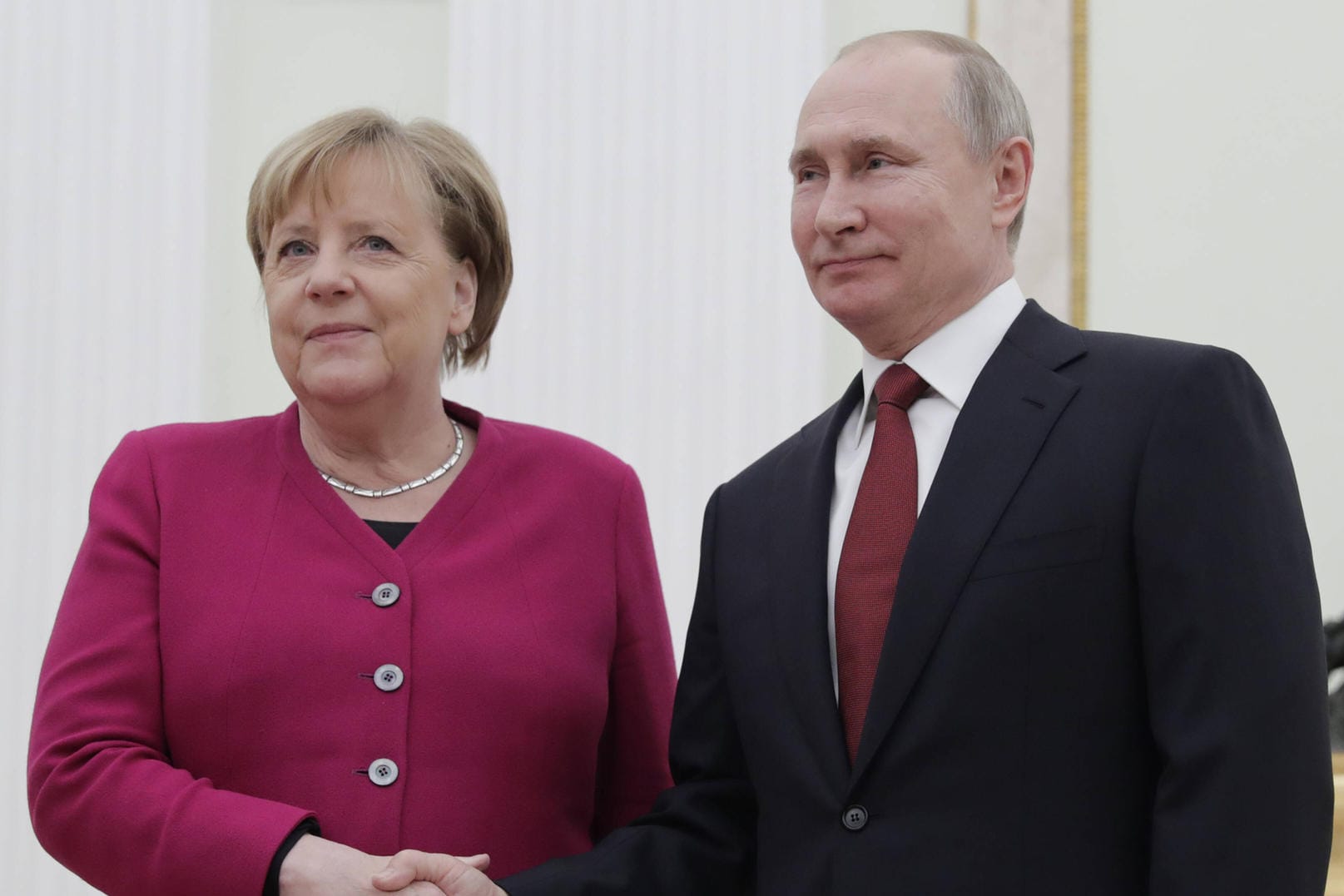 Angela Merkel und Wladimir Putin im Januar 2020: Nun ist erneut ein Treffen in Moskau geplant.