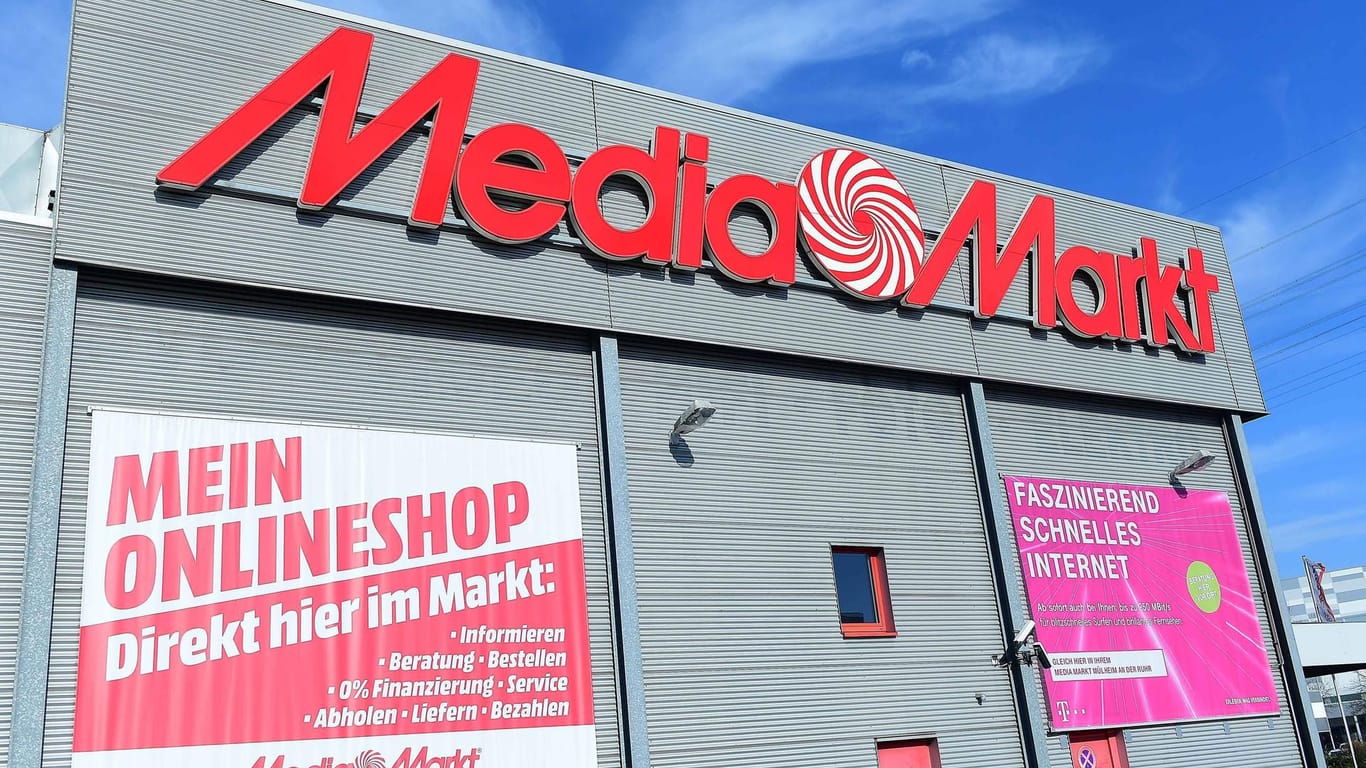 Eine Filiale des Elektronik-Händlers Media Markt (Symbolbild): Insgesamt 13 Läden schließen in Deutschland bis Ende September.