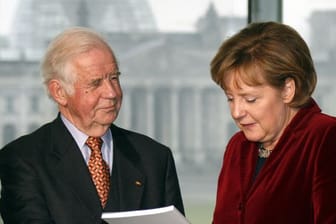 Biedenkopf und Merkel