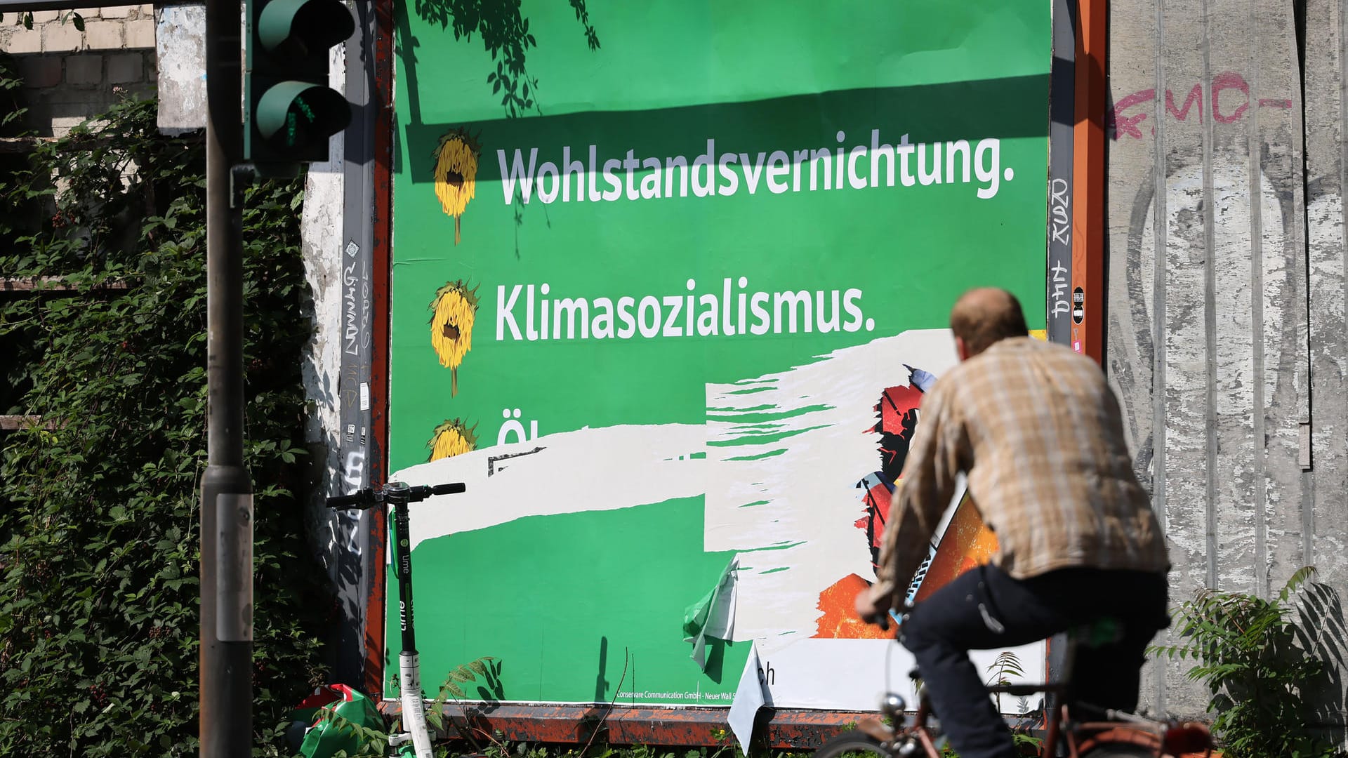 Anti-Grünen-Plakat