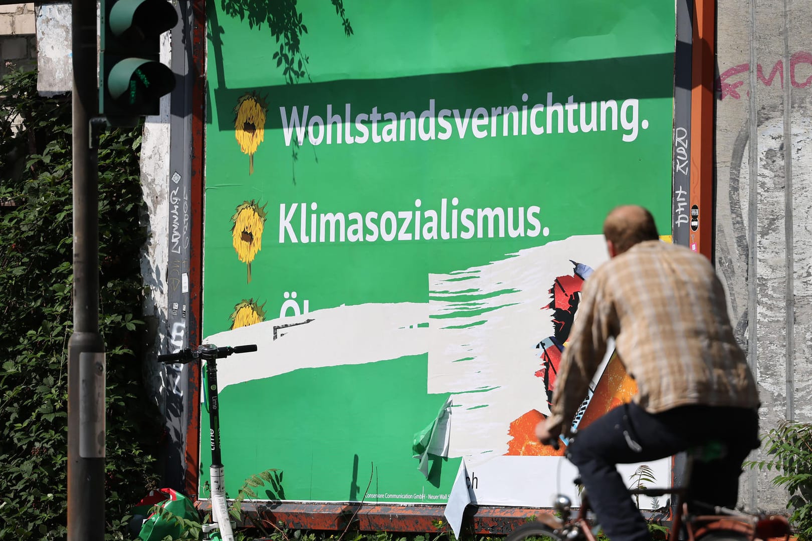 Anti-Grünen-Plakat