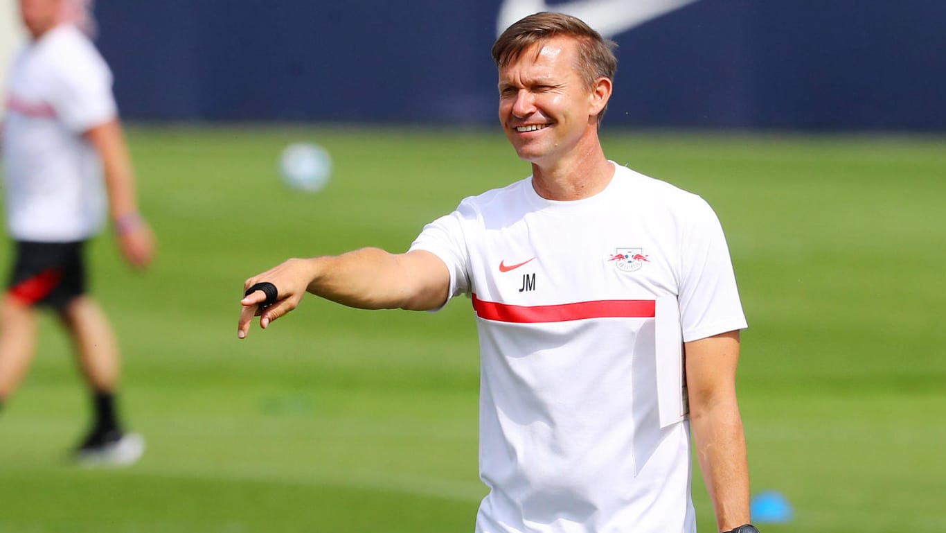 Jesse Marsch: Der neue Leipzig-Trainer will mit seinem Klub in die Champions League.