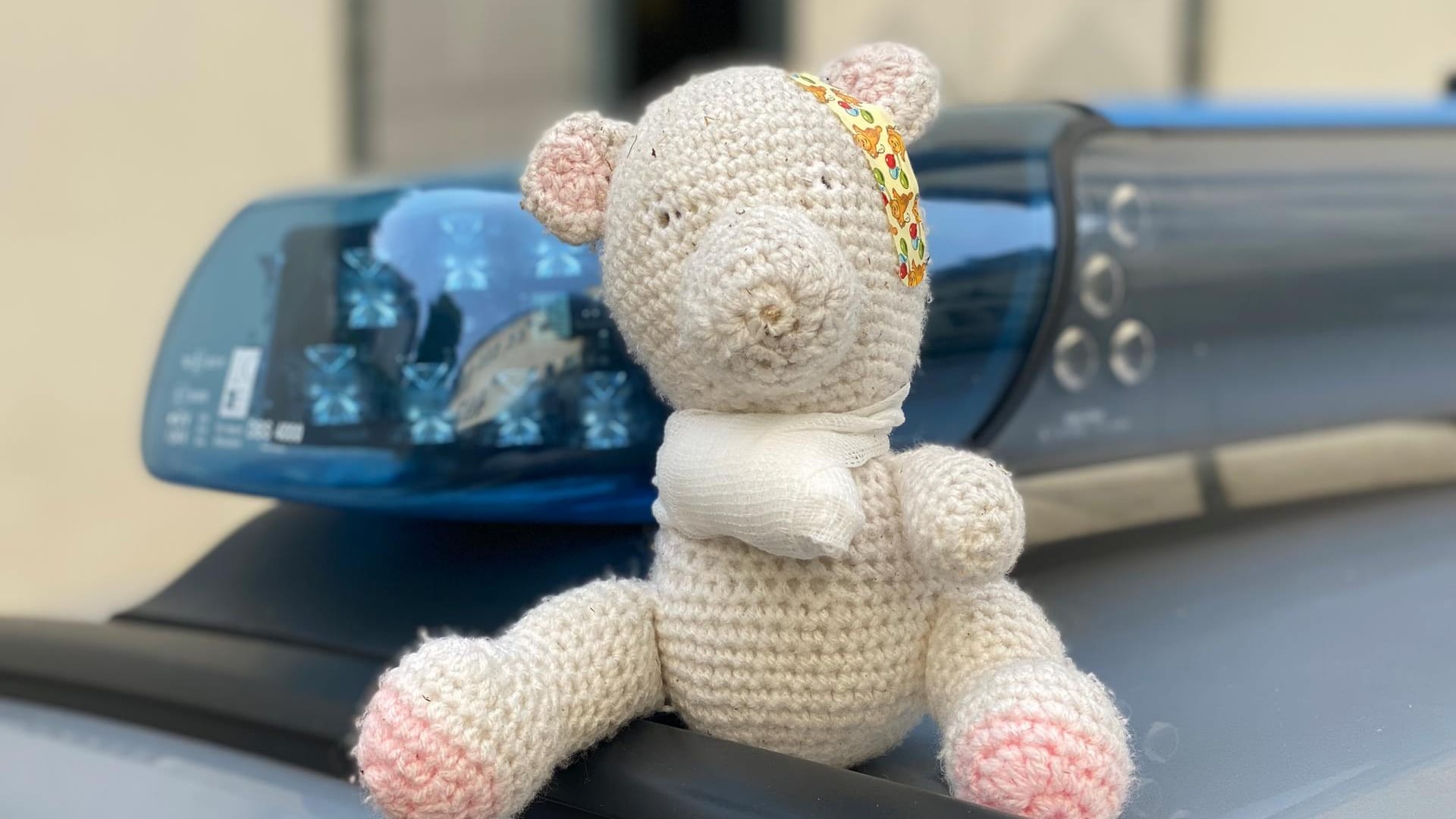 Dieser Teddy will nach Hause: Mit diesem Bild sucht die Mainzer Polizei nach der Person, die das Kuscheltier verloren hat. Dieser Teddy will nach Hause: Mit diesem Bild sucht die Mainzer Polizei nach der Person, die das Kuscheltier verloren hat.