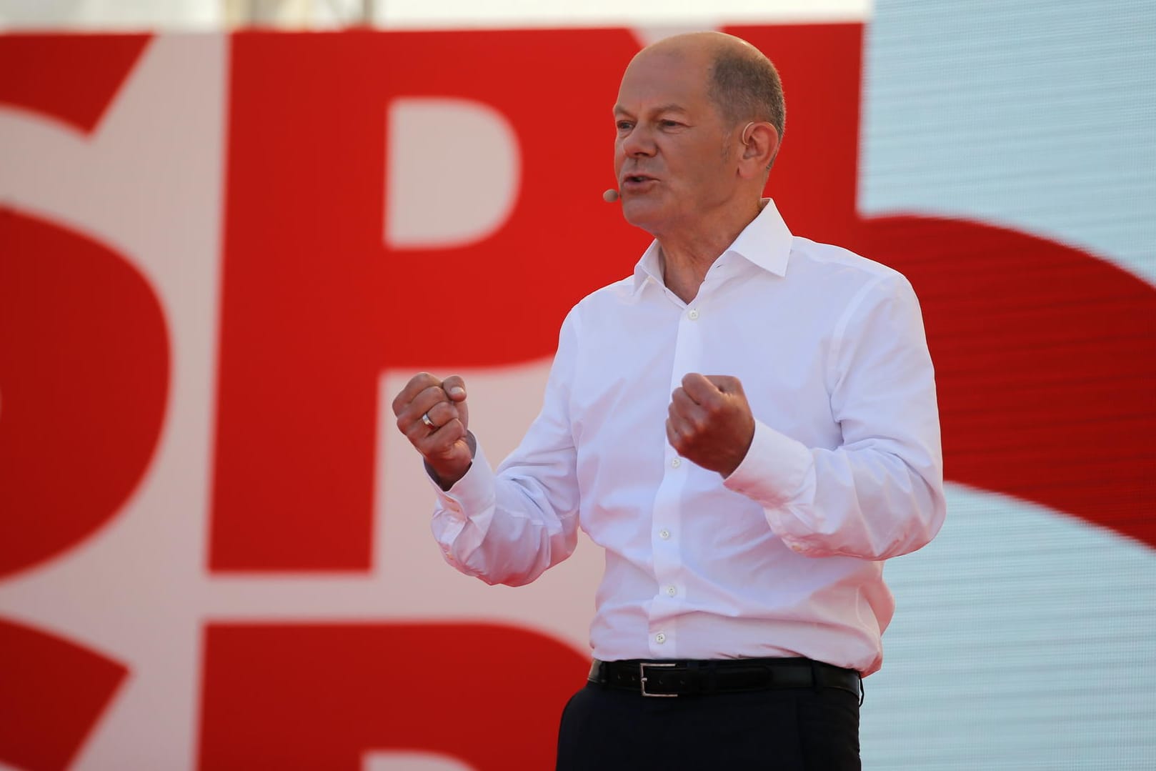 SPD-Kanzlerkandidat Olaf Scholz: Er erhob schwere Vorwürfe gegen die Union.