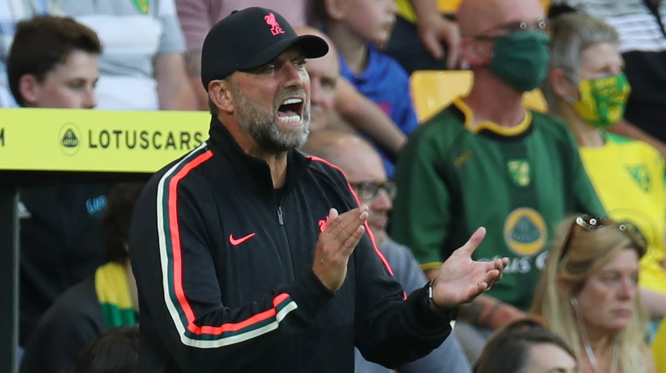 Jürgen Klopp feuert seine Spieler an: Der Liverpool-Trainer sah eine starke Leistung seiner Mannschaft.