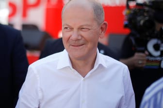 SPD-Kanzlerkandidat Olaf Scholz: In einer Umfrage für "Bild" erhielt seine Partei den besten Wert seit Dezember 2017.