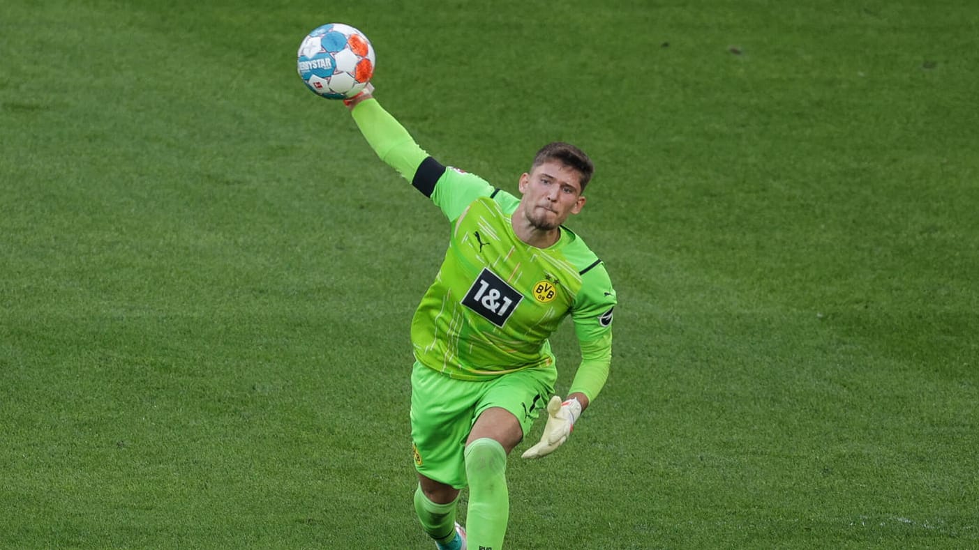 Gregor Kobel: Der neue BVB-Torwart bekam nur wenig auf sein Tor.