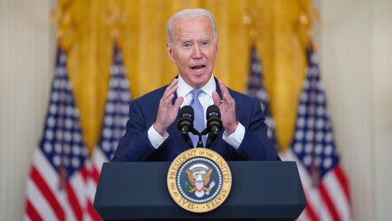 US-Präsident Joe Biden. Er verantwortet den Abzug der US-Truppen aus Afghanistan und seine Folgen. Vor wenigen Tagen verteidigte er diese Entscheidung.