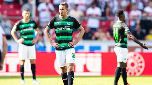 Die SpVgg Greuther Fürth verlor deutlich in Stuttgart.
