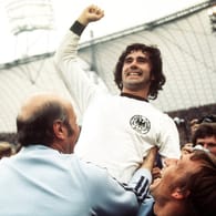 Gerd Müller: Die Fußballwelt trauert um den Siegtorschütze beim WM-Finale von Deutschland gegen die Niederlande im Juli 1974.