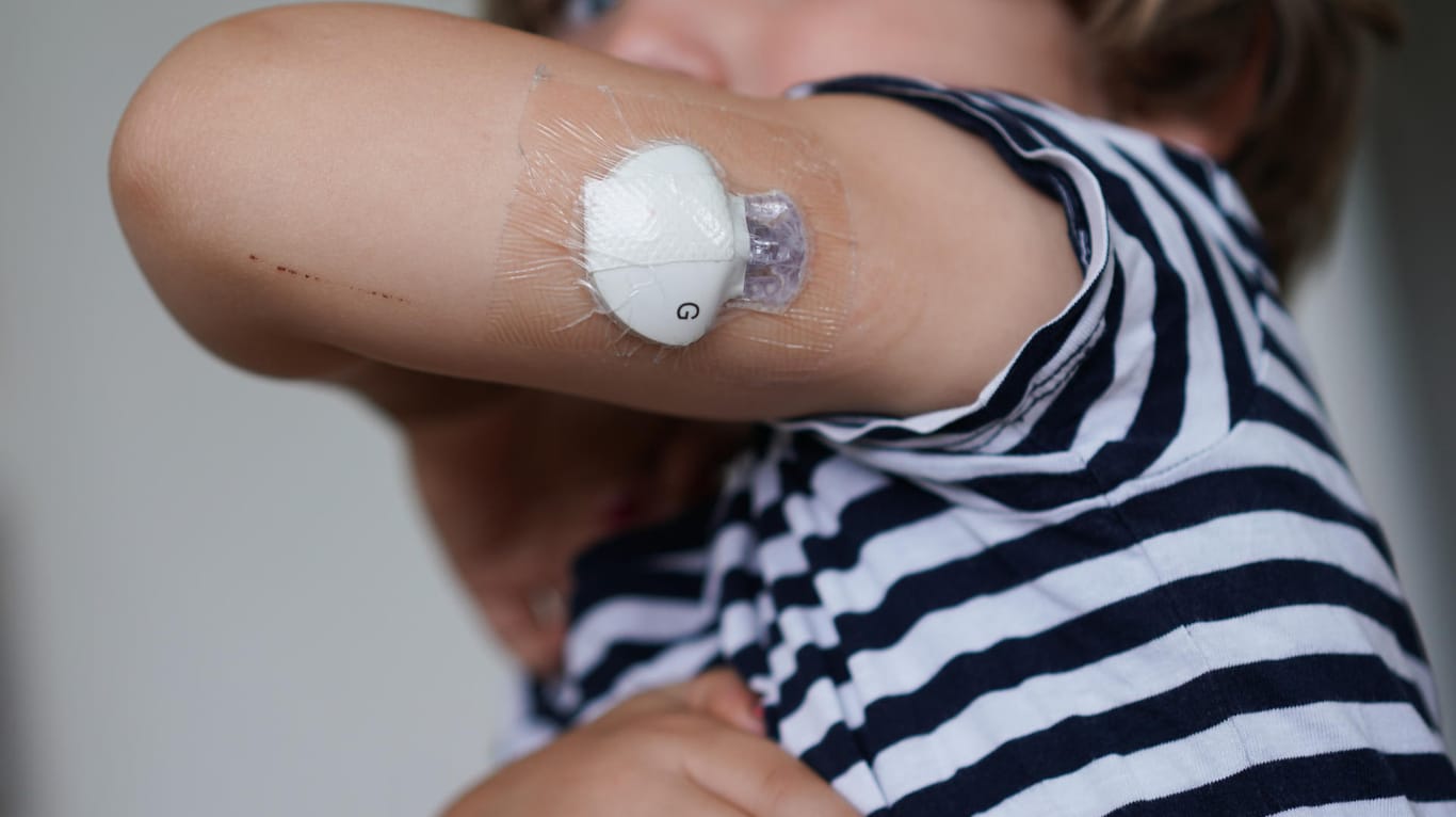 Diabetes bei Kindern: Auch gesunde und aktive Kinder können erkranken.