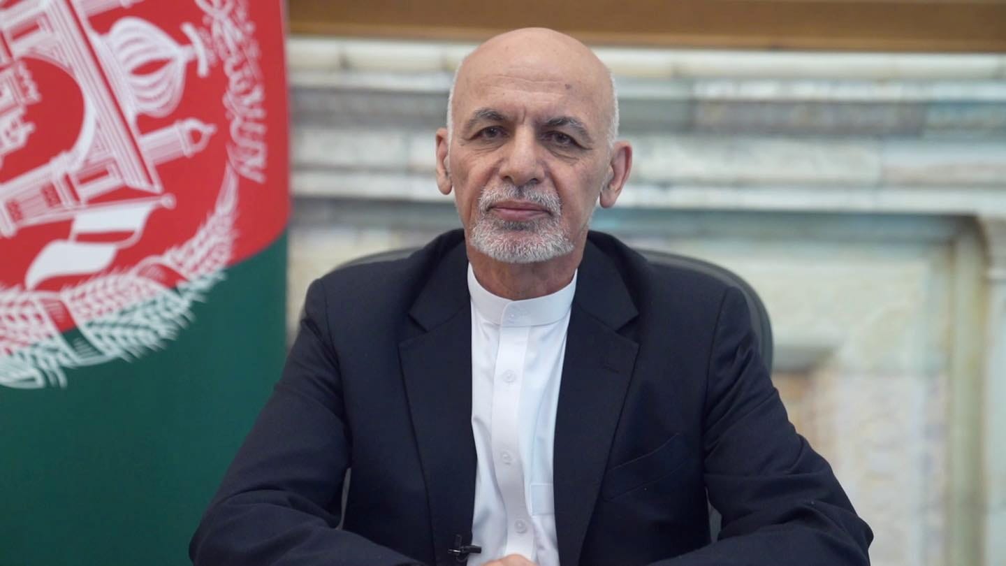 Afghanistans Präsident Ashraf Ghani soll das Land nach dem Taliban-Einmarsch in Kabul verlassen haben.