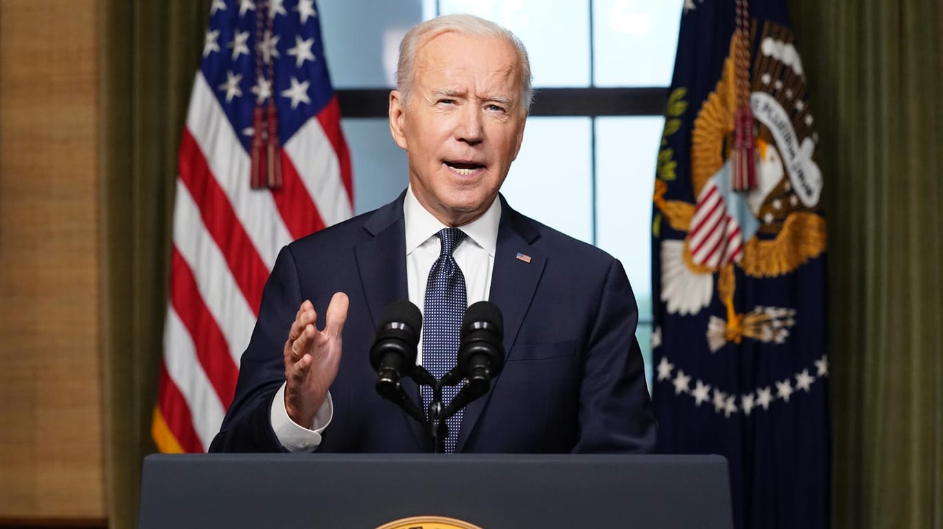 Joe Biden: Der US-Präsident wird für von den Republikanern für seine Afghanistan-Politik scharf kritisiert.