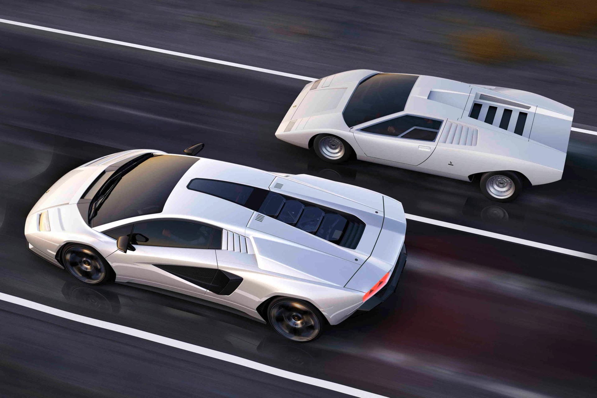 Alt und neu: Lamborghini modernisiert seinen wohl berühmtesten Sportwagen, den Countach.