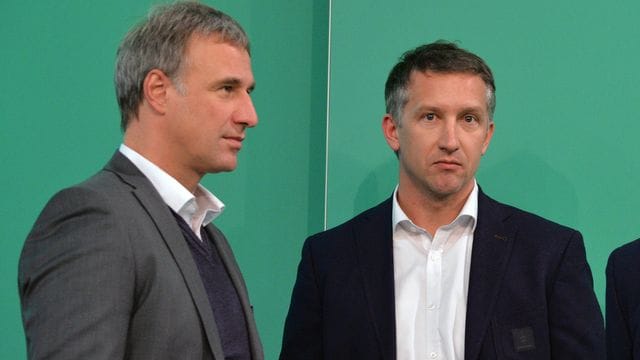 Marco Bode und Frank Baumann