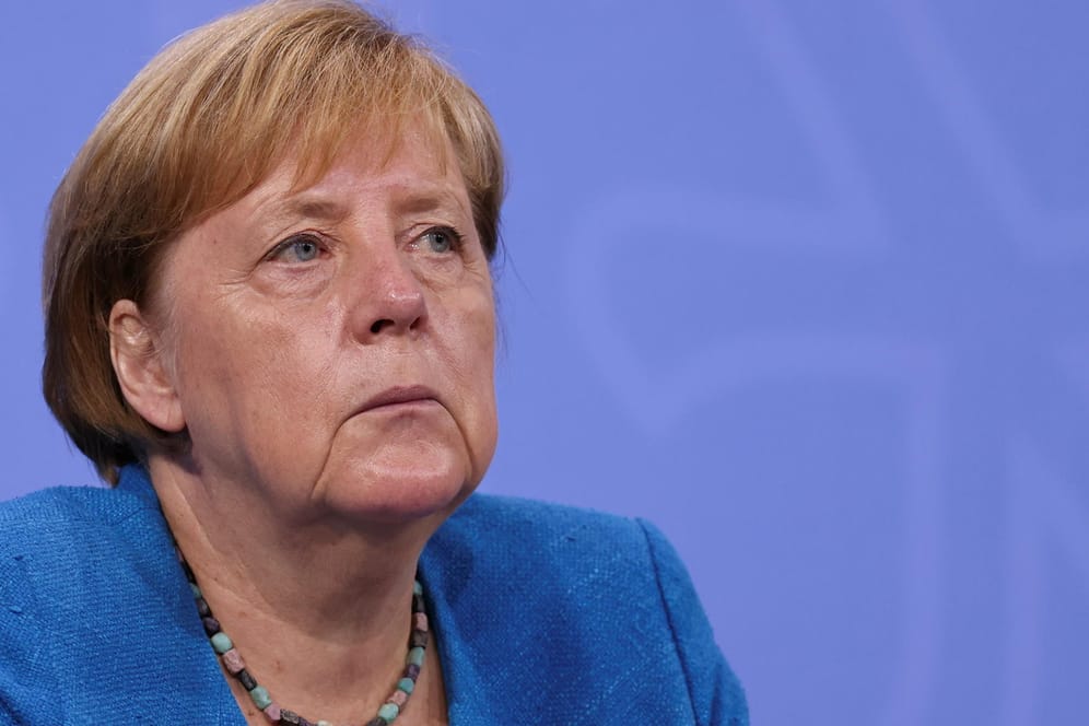 Angela Merkel: Die Bundeskanzlerin spricht angesichts der Lage in Afghanistan von "bitteren Stunden".