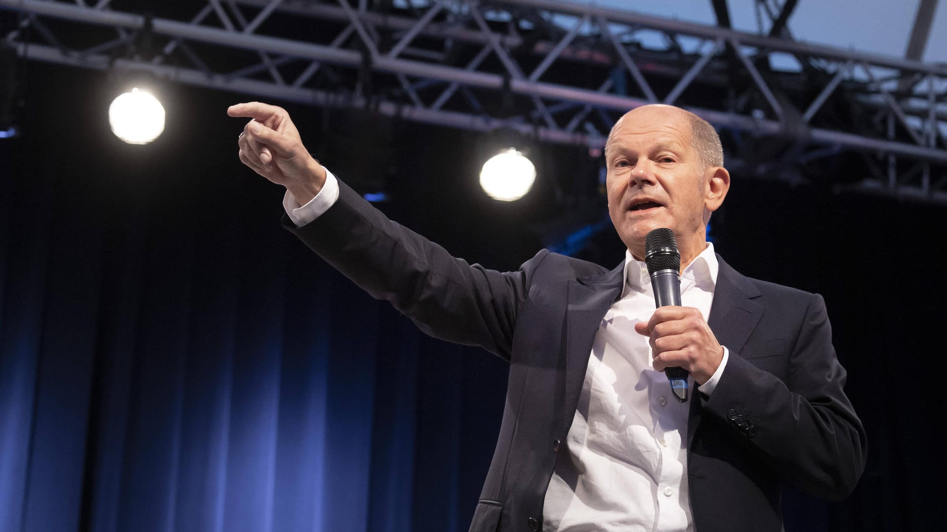 SPD-Kanzlerkandidat Olaf Scholz: Die SPD kann in einer neuen Umfrage zulegen.