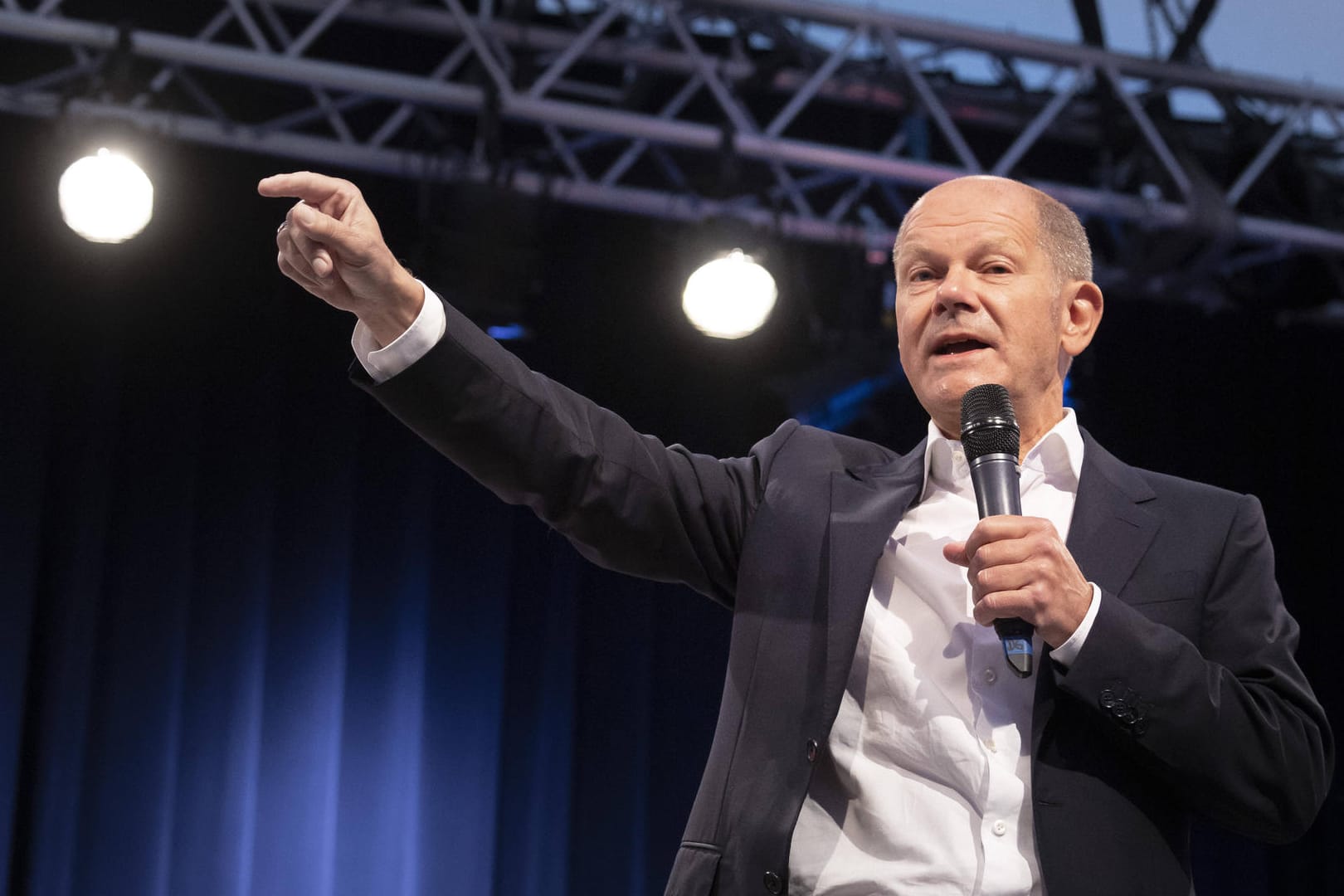 SPD-Kanzlerkandidat Olaf Scholz: Die SPD kann in einer neuen Umfrage zulegen.