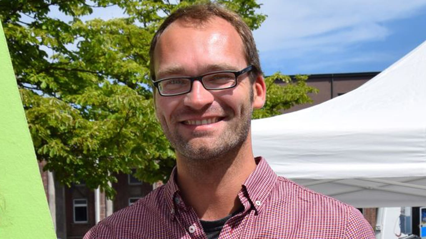 Sebastian Starzynski: Er ist der Klimamanager der Kieler Uni.