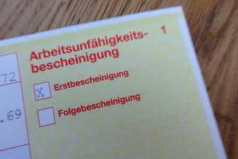 Arbeitsunfähigkeitsbescheinigung: Die Kaufmännische Krankenkasse hat ermittelt, welche die häufigsten Gründe für Krankschreibungen ihrer Versicherten sind.