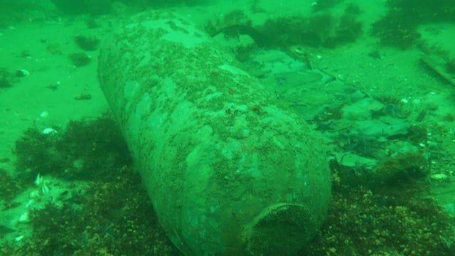Munition in der Ostsee