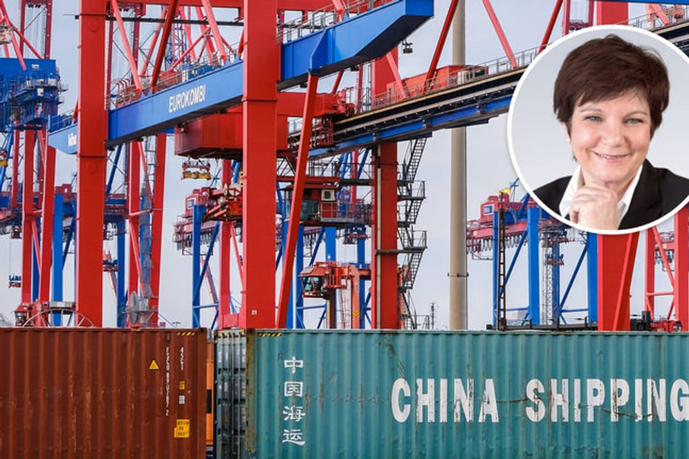 Containerhafen in China (Symbolbild): Viele Unternehmen verlassen sich bei Vorprodukten aus Lieferungen aus China, das ist riskant und könnte in Zukunft bitter bestraft werden.
