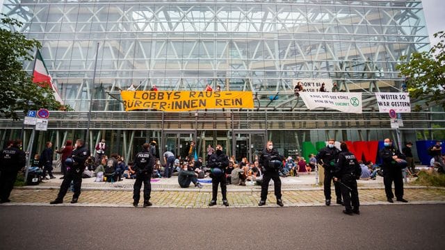 Protestwoche von Klima-Aktivisten in Berlin