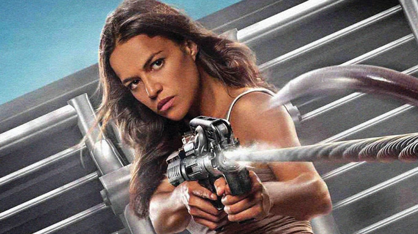 Michelle Rodriguez: Sie spielt in der "Fast & Furious"-Reihe die Rolle der Leticia Ortiz.