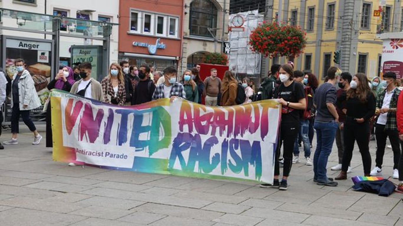 Kundgebung für eine schnelle Aufnahme afghanischer Ortskräfte