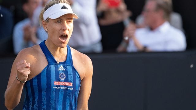 Angelique Kerber hat Top-Ten-Spielerin Jelina Switolina besiegt (Archivbild). Angelique Kerber hat Top-Ten-Spielerin Jelina Switolina besiegt (Archivbild).