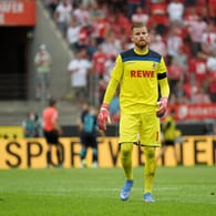 FC-Torhüter Timo Horn beim Spiel gegen Hertha BSC am Sonntag: In der Bundesliga die Nummer eins, im Pokal nur Ersatz.