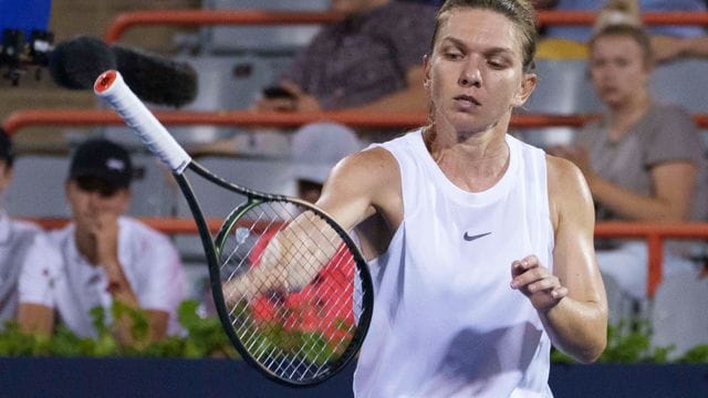 Simona Halep bangt um ihre Teilnahme an den US Open.