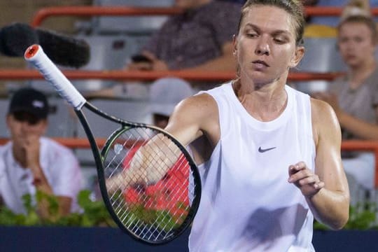 Simona Halep bangt um ihre Teilnahme an den US Open.