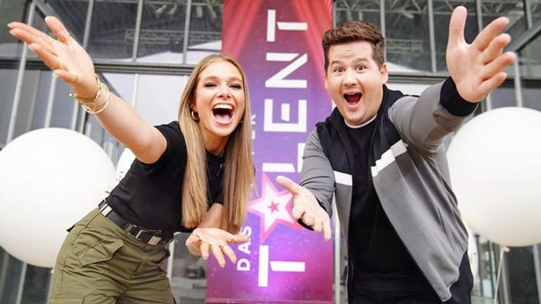 Lola Weippert und Chris Tall sind die Neuen bei der RTL-Show "Das Supertalent".
