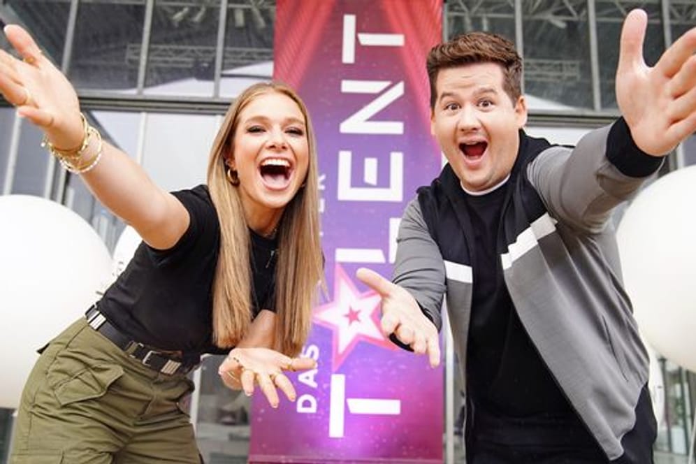 Lola Weippert und Chris Tall sind die Neuen bei der RTL-Show "Das Supertalent".