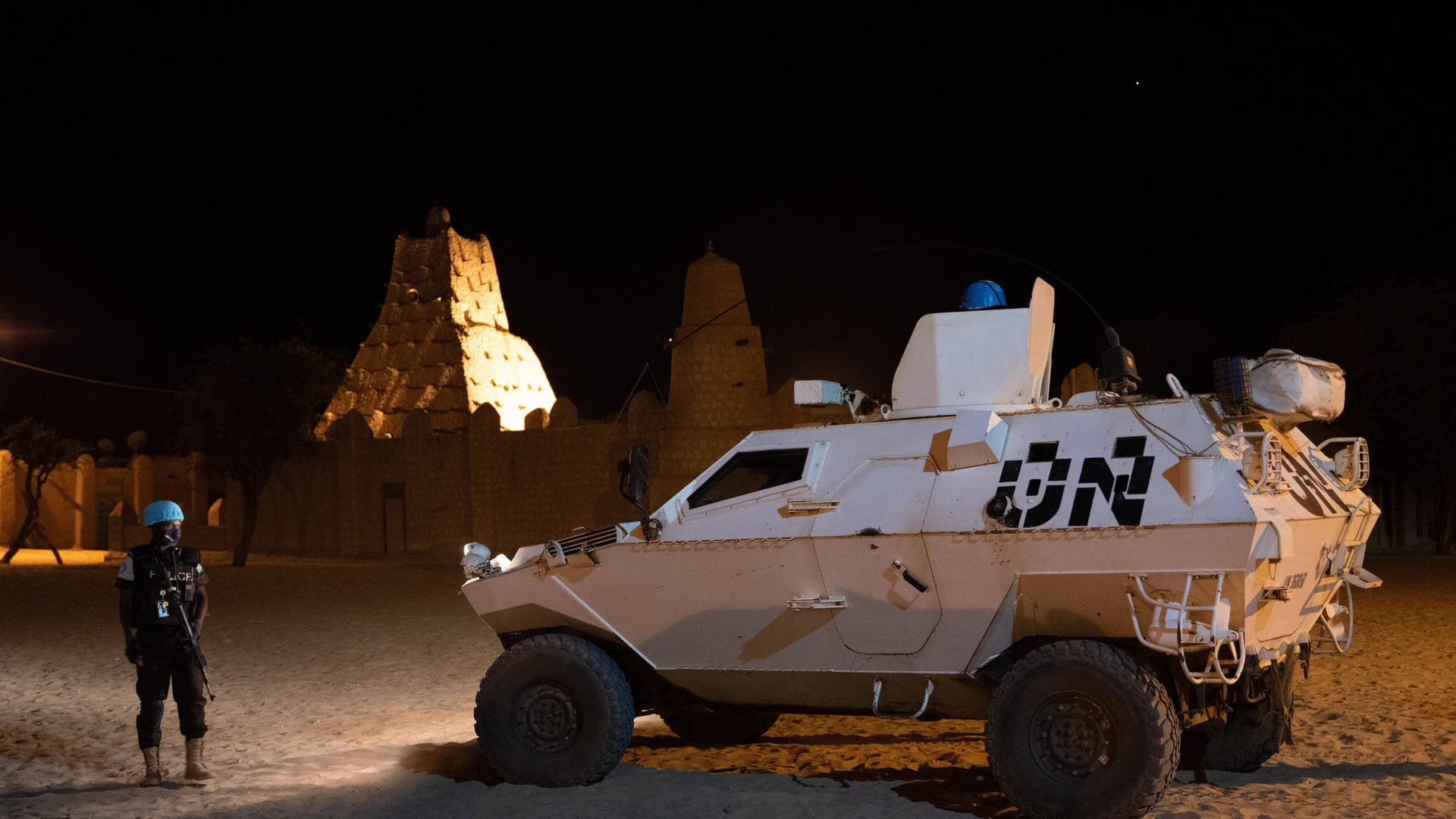 UN-Patrouille in Mali (Symbolbild): Auch die Bundeswehr ist in dem Land im Einsatz.